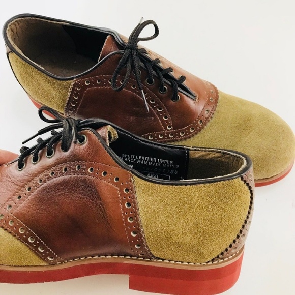 Lehigh Vintage Mens Suede Oxford Steel Toe Shoe main image 5